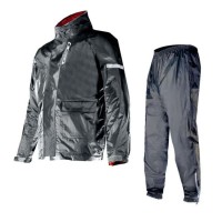 CAPA DE CHUVA LS2 MASCULINA FLUXUS EVO - CINZA