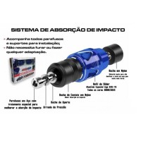 SLIDER DE MOTOR MOTOSTYLE BMW S-1000RR 15/19 - PRETO