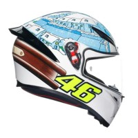 CAPACETE AGV K1S ROSSI WINTER TEST 2017