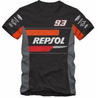 CAMISETA ALLBOY MASCULINA REPSOL PRETO