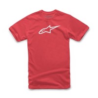 CAMISETA ALPINESTARS AGELESS CLASSIC VERMELHO