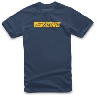 CAMISETA ALPINESTARS REBLAZE AZUL/AMARELO