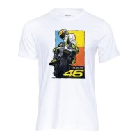 CAMISETA MASCULINA VR46 BRANCO