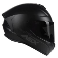 CAPACETE ASX DRAKEN SOLID PRETO FOSCO 