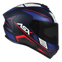 CAPACETE ASX DRAKEN WIND FOSCO AZUL/VERMELHO