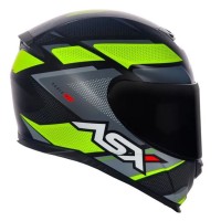 CAPACETE ASX EAGLE FAST AMARELO/CINZA
