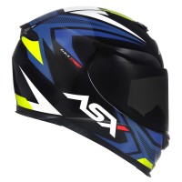 CAPACETE ASX EAGLE STREET PRETO/AZUL