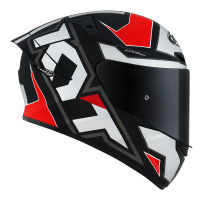 CAPACETE KYT TT COURSE ELECTRON GREY-RED