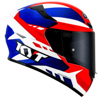 CAPACETE KYT TT COURSE GEAR BLUE/RED