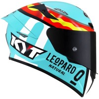 CAPACETE KYT TT COURSE JAUME MASSIA LEOPARD SPAIN