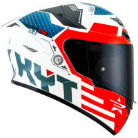 CAPACETE KYT TT COURSE FUSELAGE RED