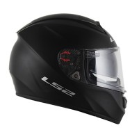 CAPACETE LS2 FF397 VECTOR EVO MONOCOLOR MATTE BLACK •TRICOMPOSTO