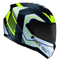 CAPACETE RACE TECH SECTOR EXILIO MATTE BLACK/YELLOW