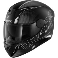 CAPACETE SHARK D-SKWAL 2 CADIUM PRETO FOSCO